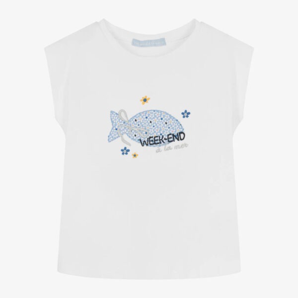 T-shirt manches courtes Poisson