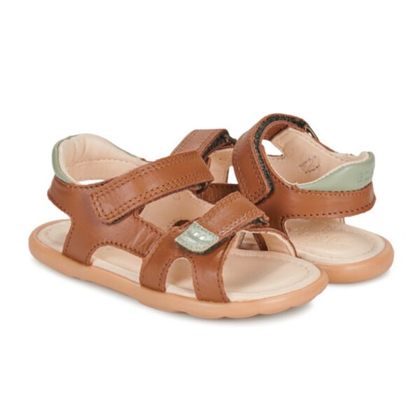 My Plagette velcro camel