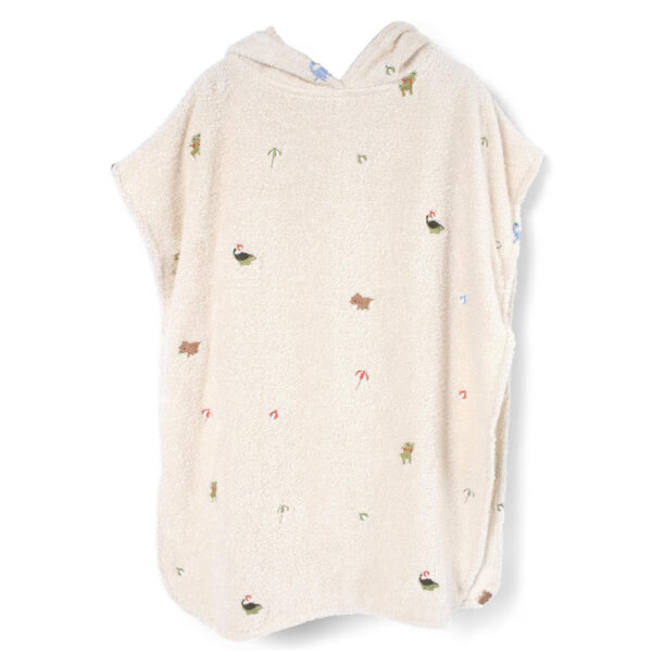 Poncho de plage GOTS Dino Beach