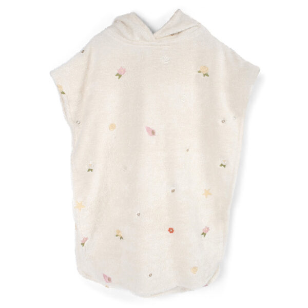 Poncho de plage GOTS Ocean Blossom