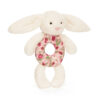 Blossom Cream Bunny Berry Ring Rattle – Image 4