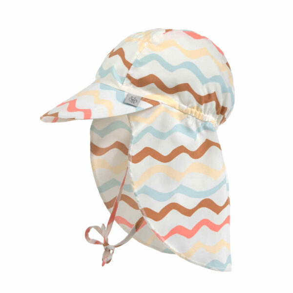 Casquette protège-nuque anti-UV Waves
