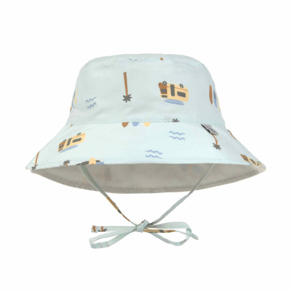 Chapeau Bucket anti-UV réversible Camper