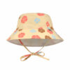 Chapeau Bucket anti-UV réversible Flowers