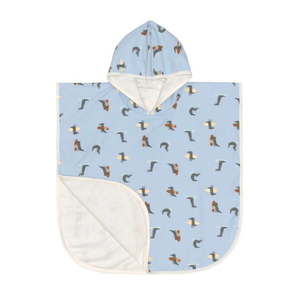 Poncho  de bain anti-UV Crocodile