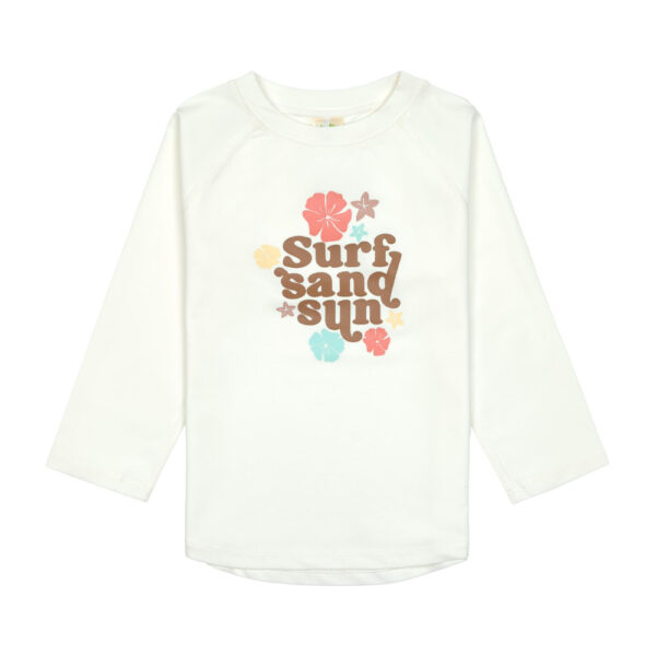 T-shirt ml anti-UV Kids Flowers