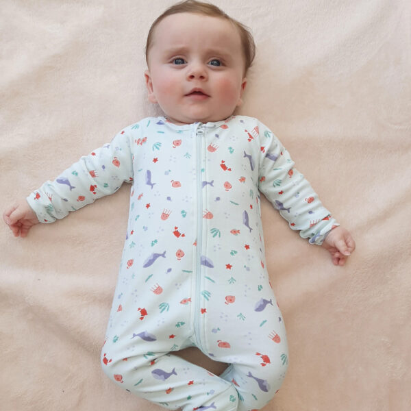 Baby pajamas Like a fish in water