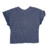 Baby shirt in blue striped swaddle - Image 2