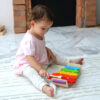 Xylophone ovale en bois – Image 2