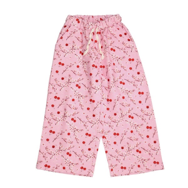 Pantalon Cherries and Blossom