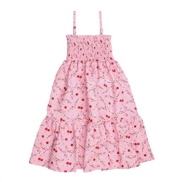 Robe à bretelles Cherries and Blossom