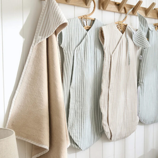 Pebble striped kimono summer sleeping bag