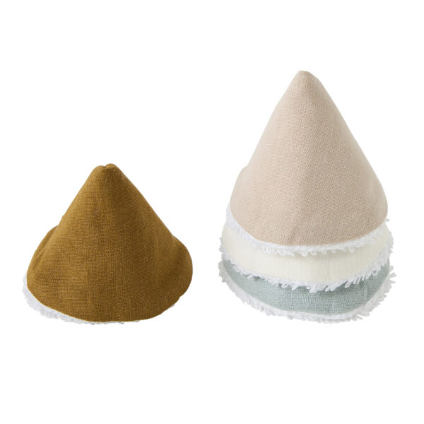 Lot de 4 cônes pare-pipi unies