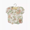 Babies - Lili-Pink Cotton Eva Ruffled Romper