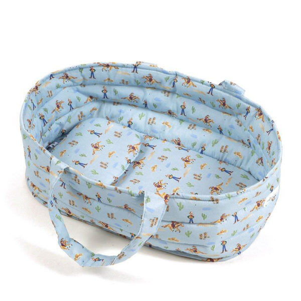 Cotton bassinet and Grand Canyon pillow