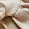 Faustine sleeveless dress in nude linen - Image 2