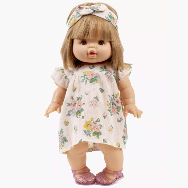 Dress Ida and its headband Printemps Rose Emile & Ida