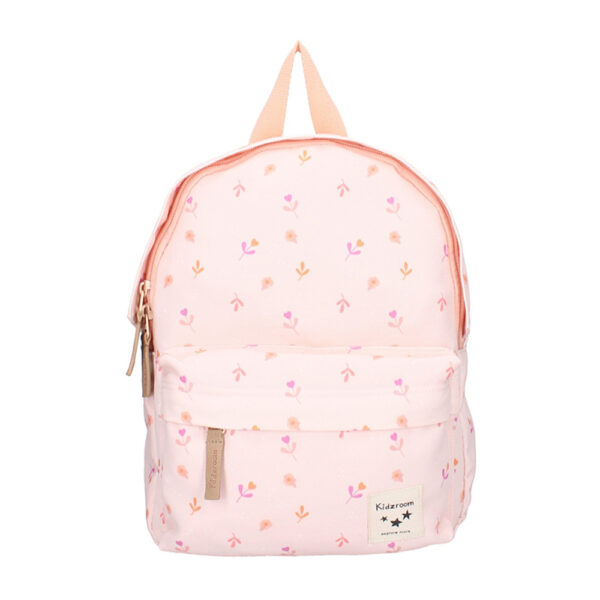 Sac à dos enfant fleurs rose