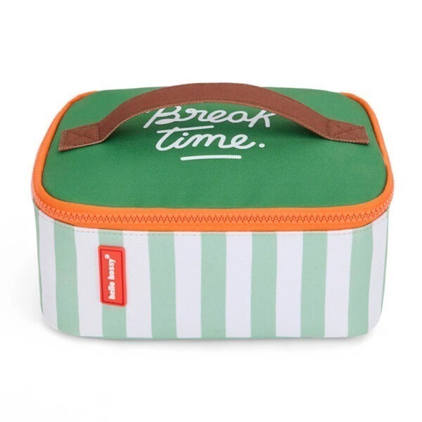 Sac à repas Hello Hossy Green Stripes