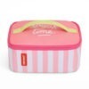 Hello Hossy Pink Stripes Lunch Bag