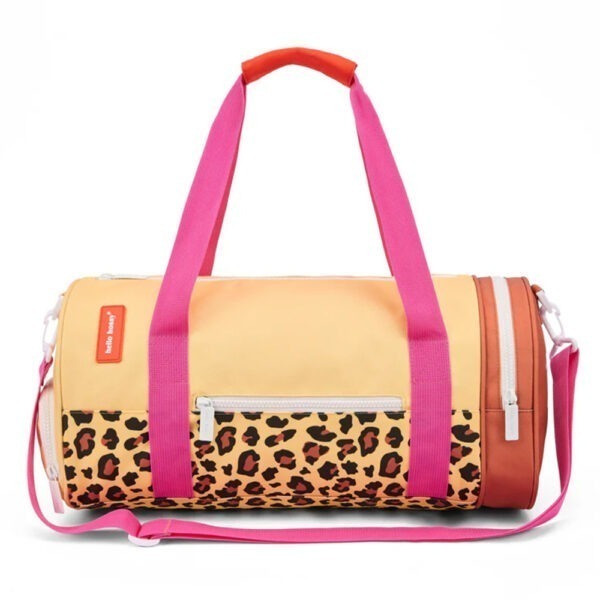 Hello Hossy Leopard Sports and Weekend Bag
