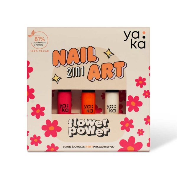 Flower Power nail art box