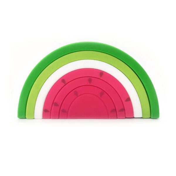 Pastèque empilable en silicone