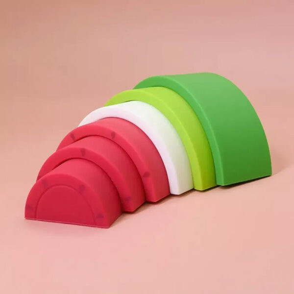 Pastèque empilable en silicone