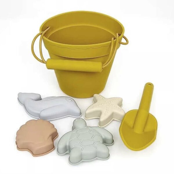 Set de plage en silicone - jaune