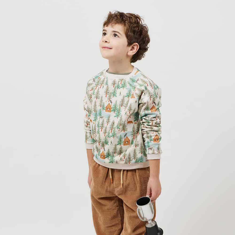 Sweat molleton forêt bio – Image 2