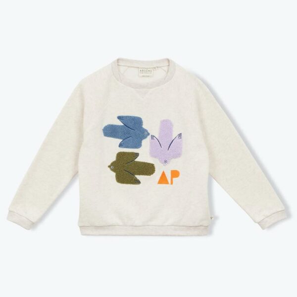 Sweat oiseaux bio