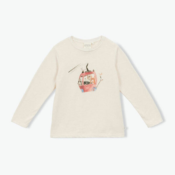 T-shirt télécabine bio