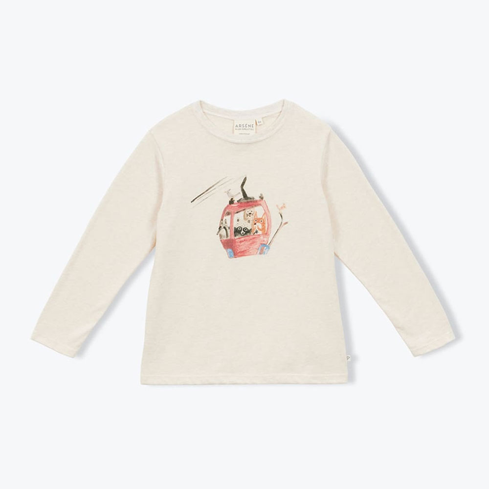 Organic gondola lift t-shirt