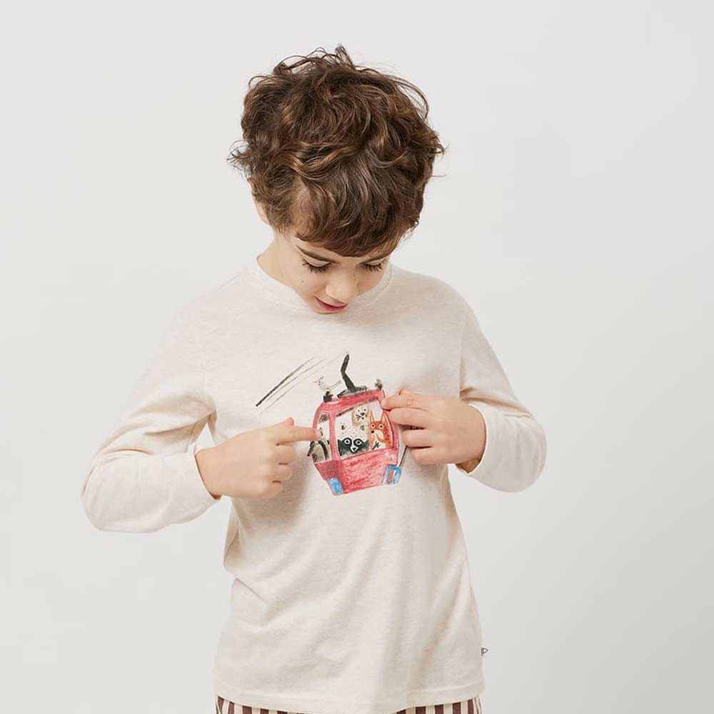 Organic gondola lift t-shirt - Image 2