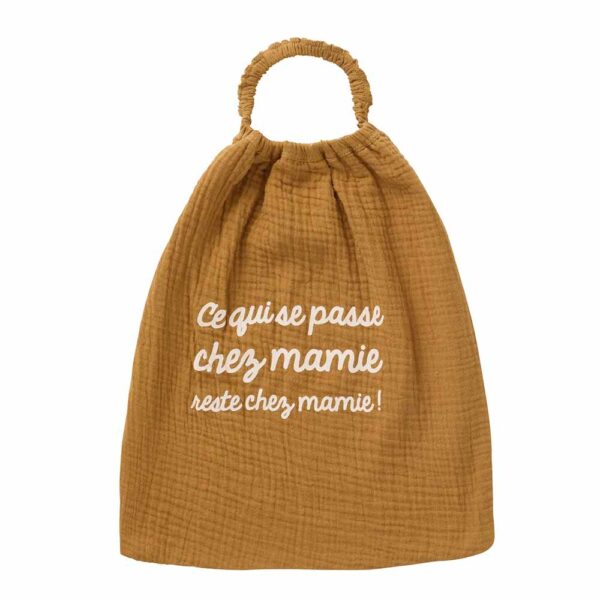 Serviette élastiquée havane