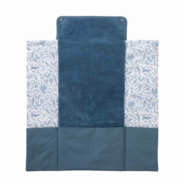 Tapis à langer forêt/pierre bleue