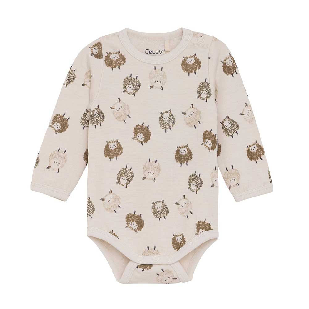 Body en laine mérinos imprimé – Image 4