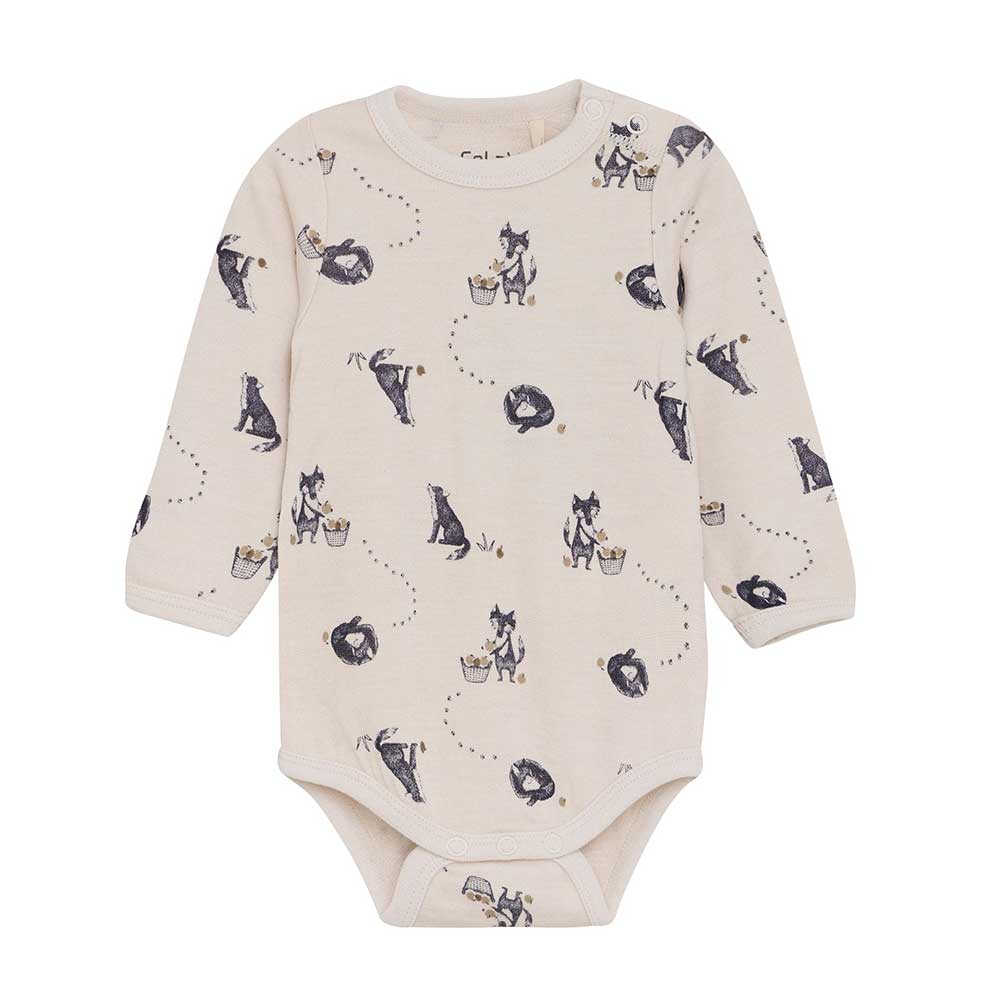 Body en laine mérinos imprimé – Image 2