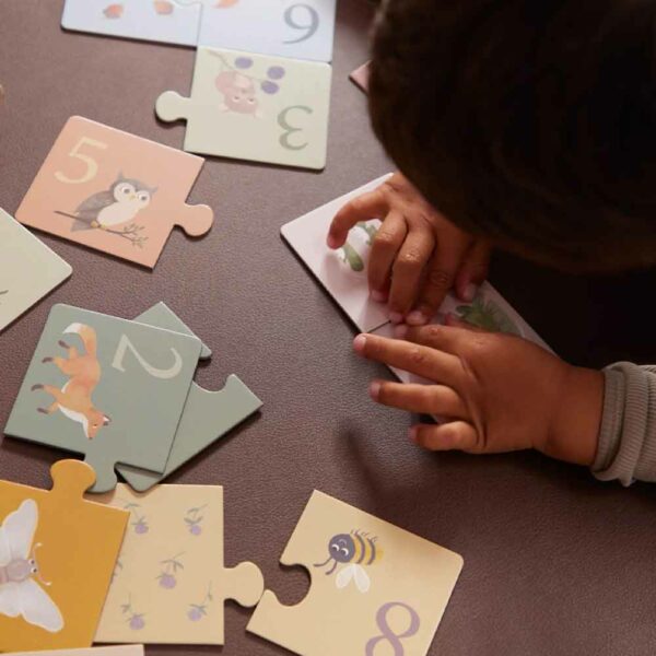 Puzzle Apprendre à compter Animaux nordiques