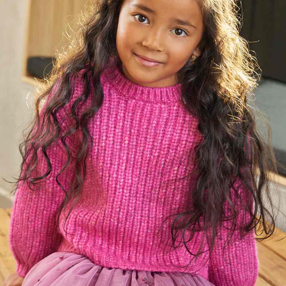 Pink Knit Sweater - Image 2