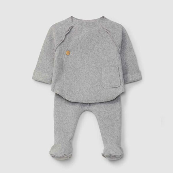Ensemble bébé 2 pièces en polaire fine