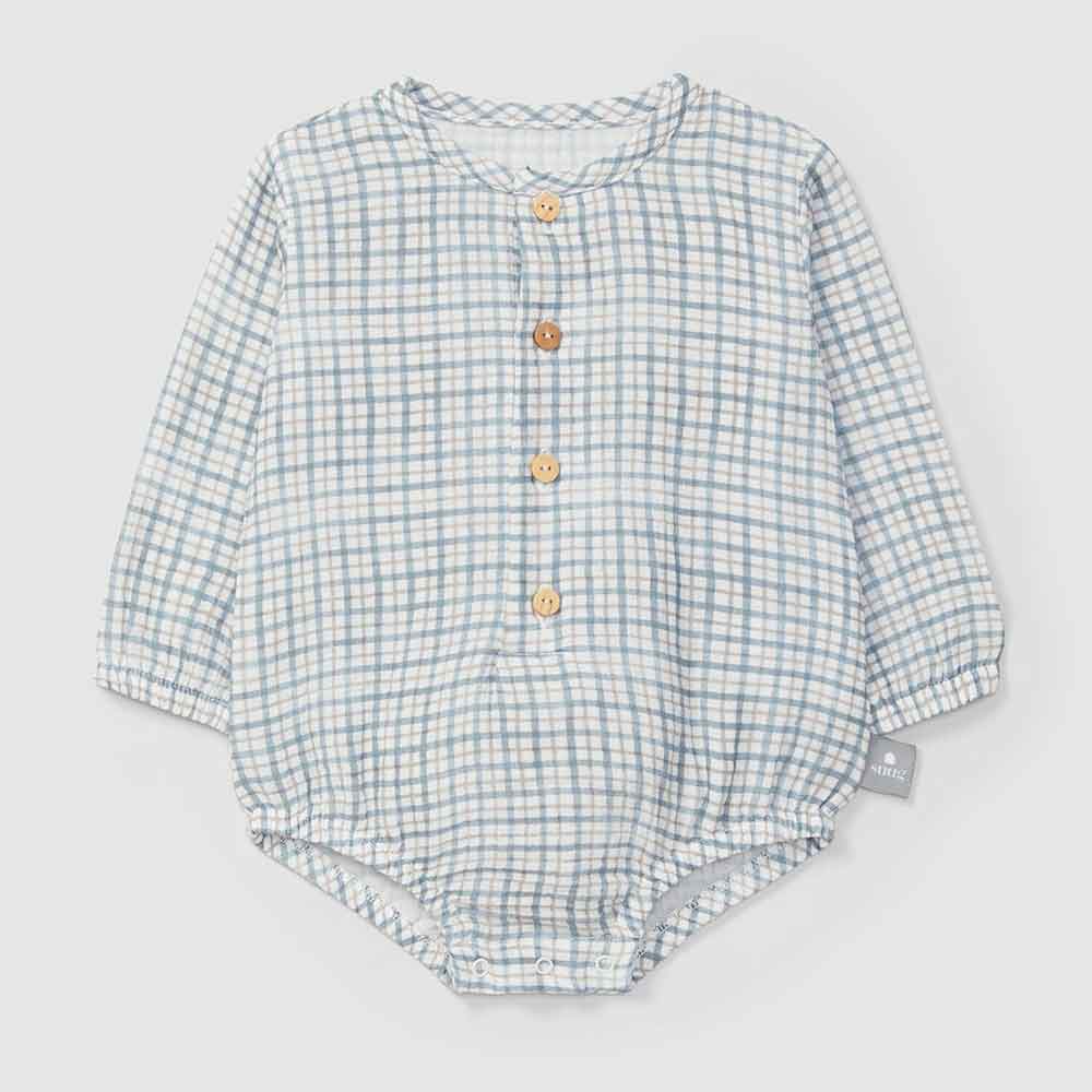 Body à carreaux