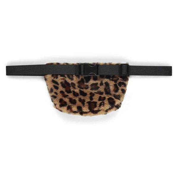 Sac banane fausse fourrure léopard