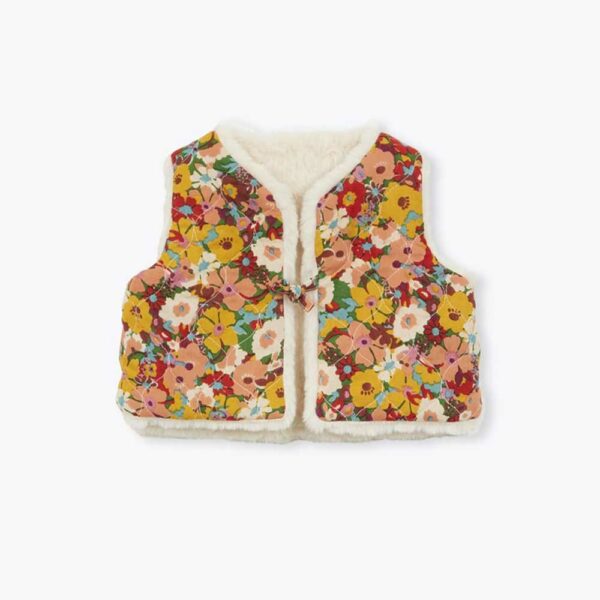 Gilet bébé réversible Gisette