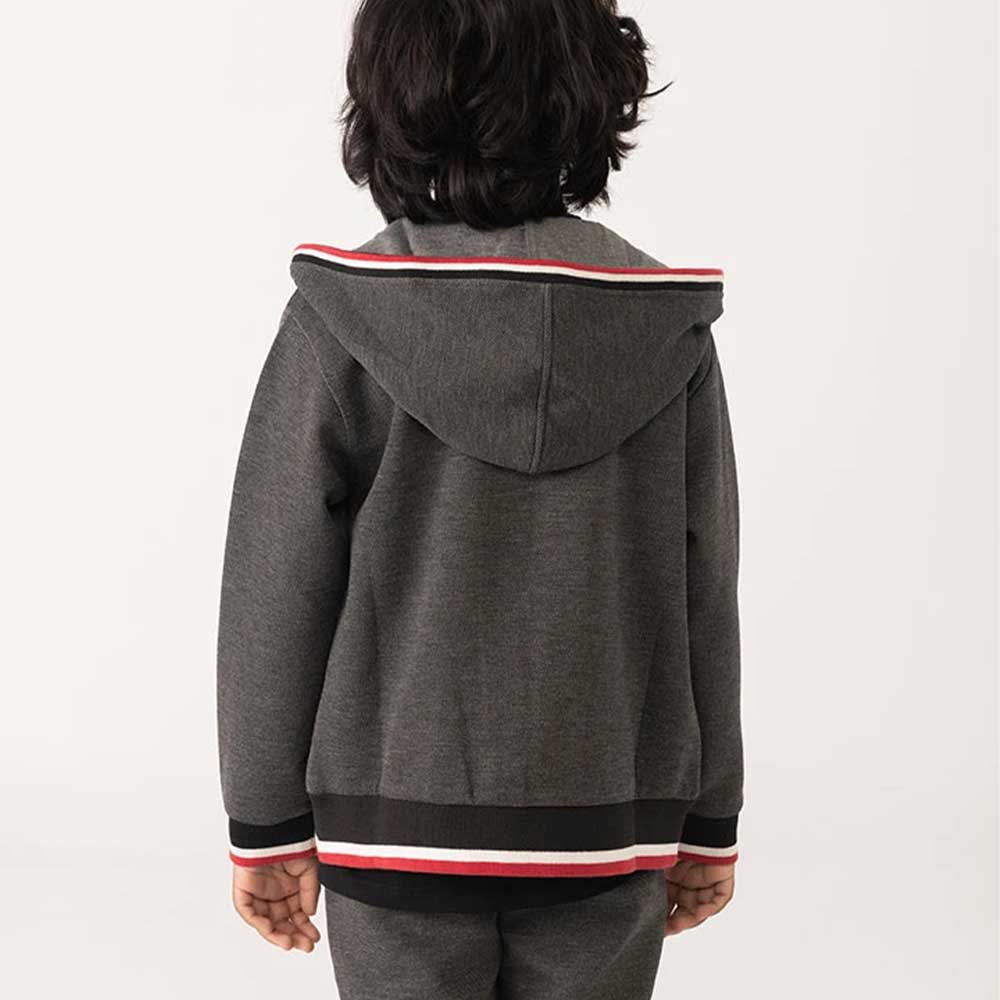 Hooded jacket and zip - Image 2