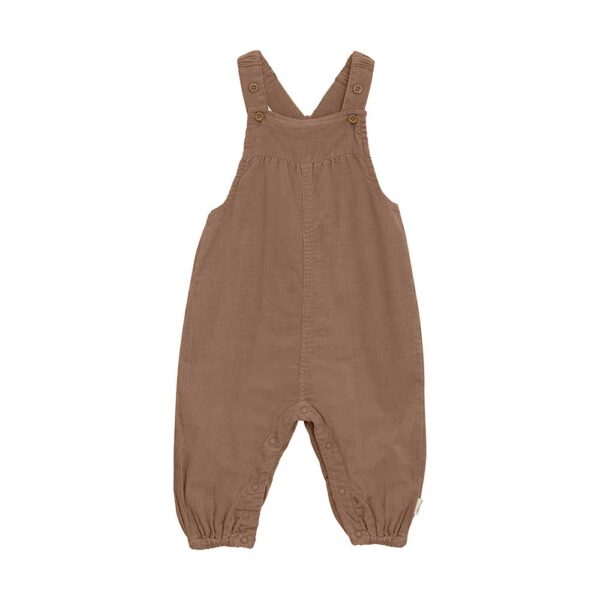 Salopette bébé velours doublée