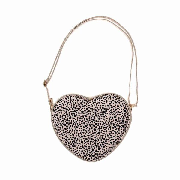 Love Heart Leopard Bag