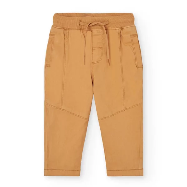Gabardine canvas trousers
