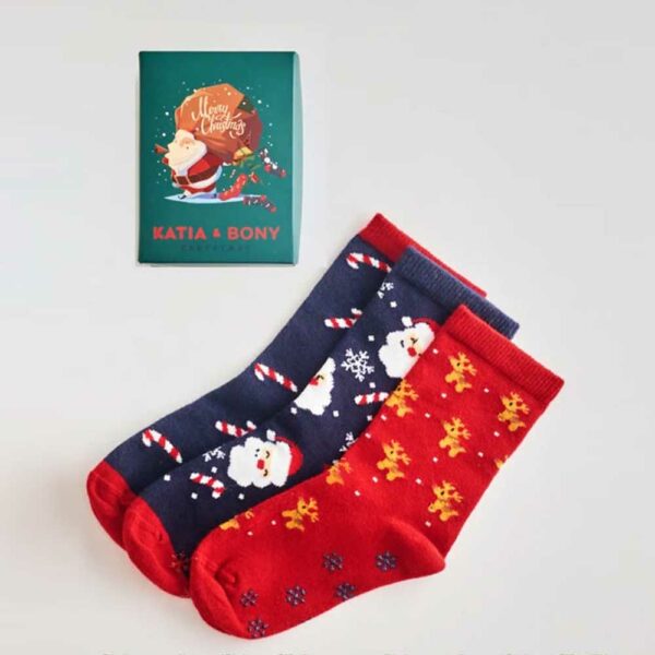 Coffret de chaussettes de Noël