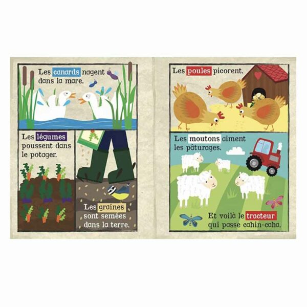 Journal d'éveil La ferme